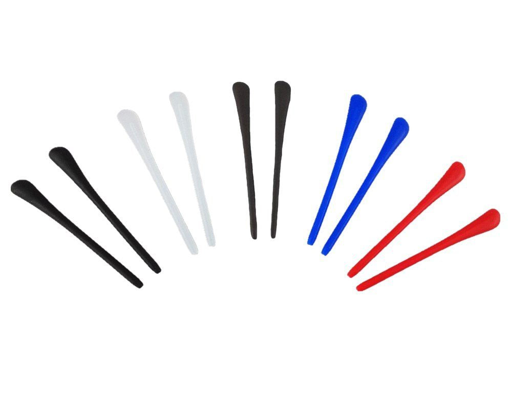 Honbay silicone eyeglass end tip in black (65x8mm)