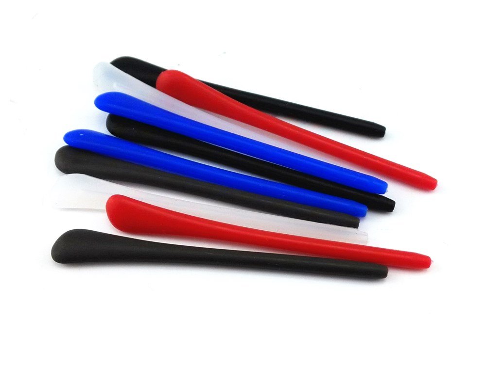 Honbay silicone eyeglass end tip in brown (65x8mm)