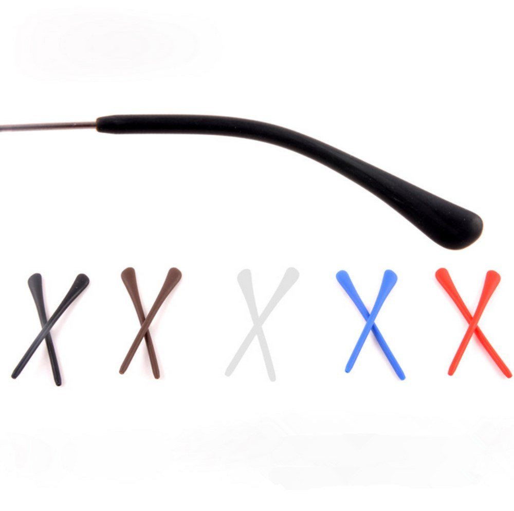 Honbay silicone eyeglass end tip in clear (65x8mm)
