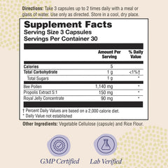 Honey Gardens ZAND Bee Complete capsules ideal for on-the-go wellness.