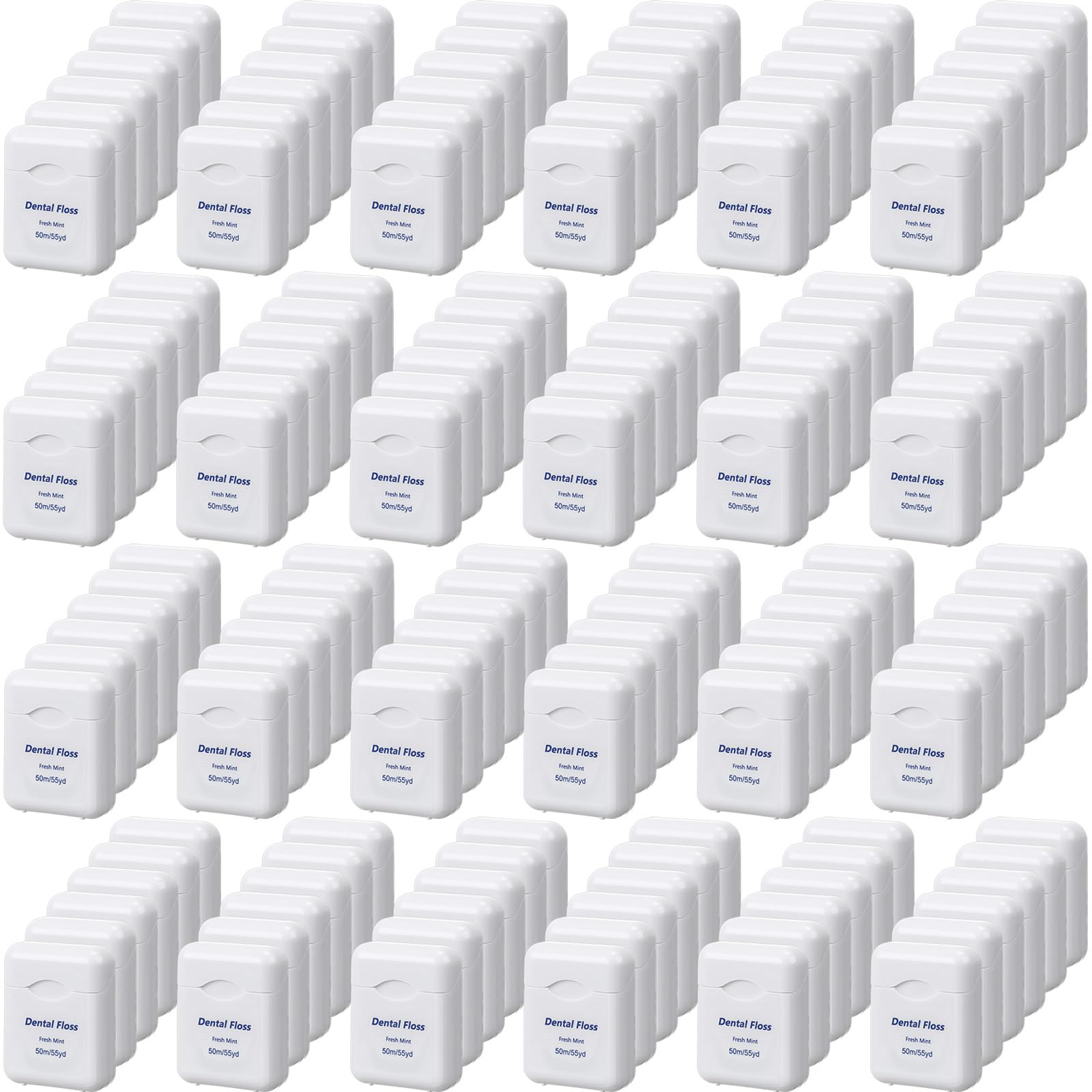 Pack of Honeydak mint-flavored dental floss bulk 150-count
