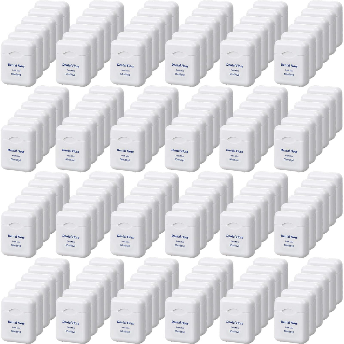 Pack of Honeydak mint-flavored dental floss bulk 150-count