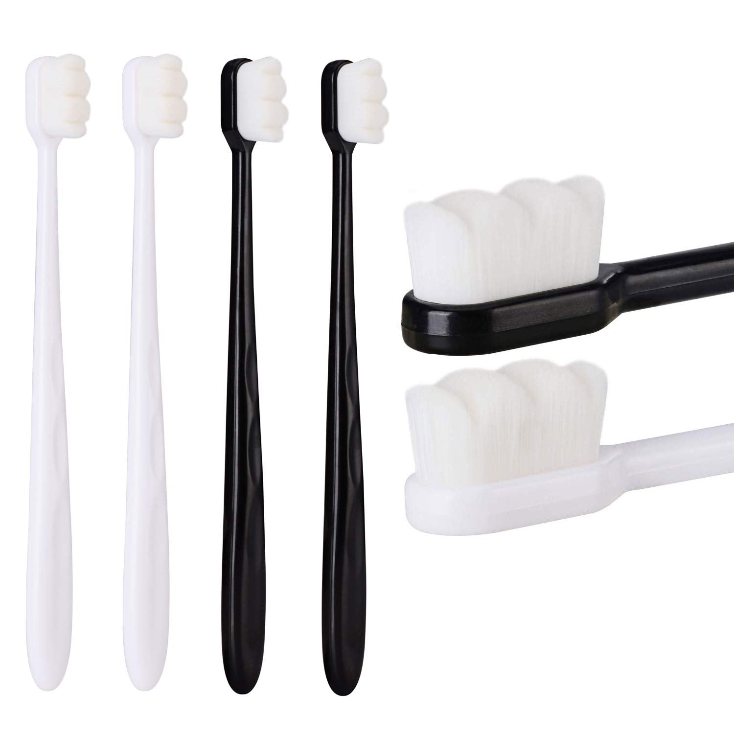 Hongjin extra soft toothbrush with dense micro-bristles