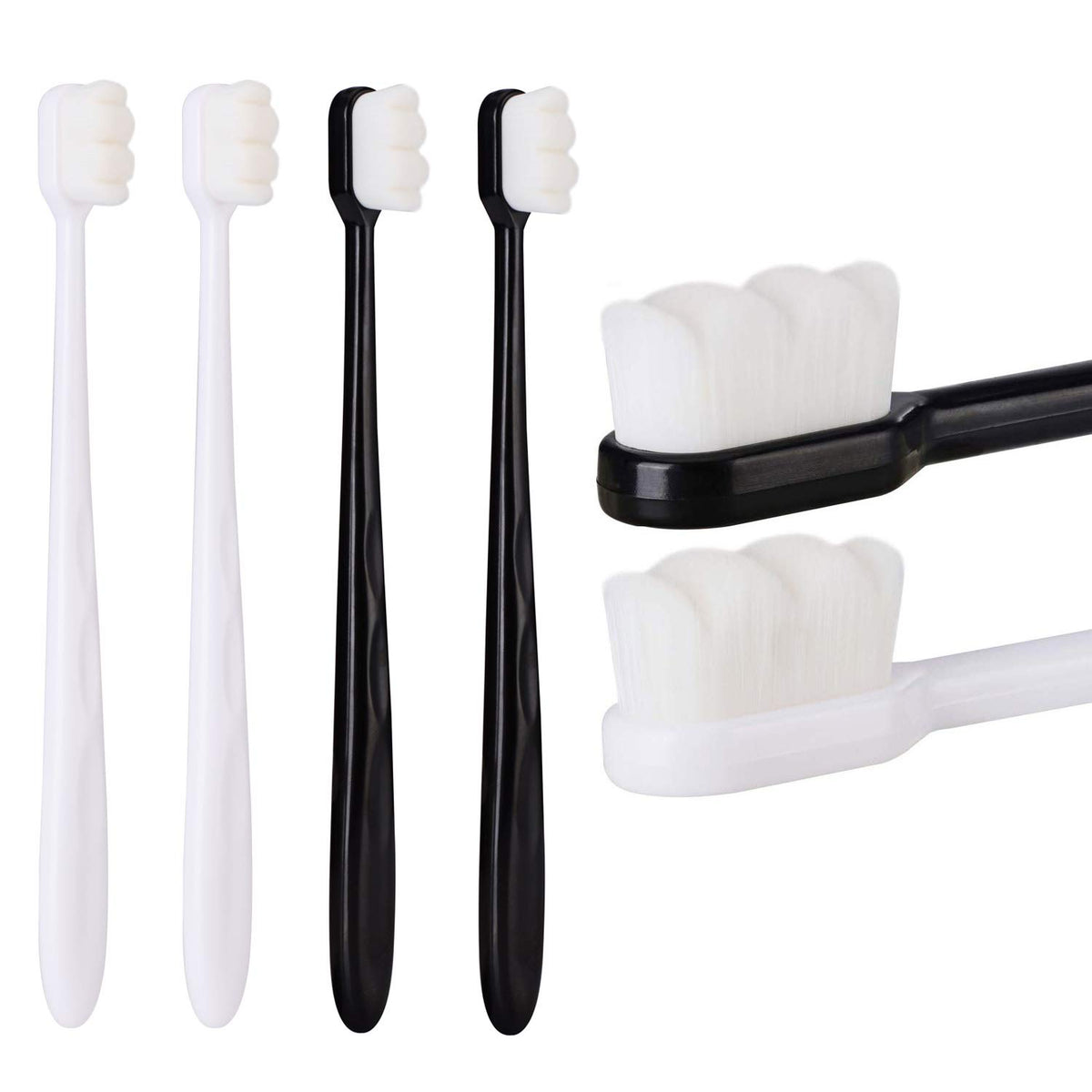 Hongjin extra soft toothbrush with dense micro-bristles
