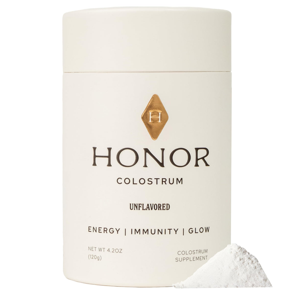 HONOR Colostrum Powder bottle with scoop
