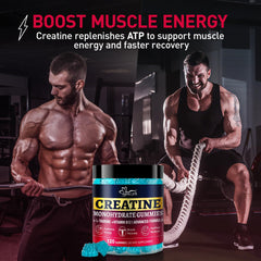 Gummies showing blueberry color and texture