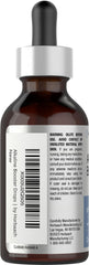 Horbaach Alkaline Water Drops 2 oz label close-up
