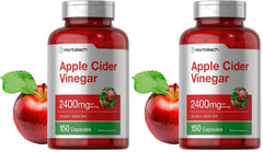 Horbäach Apple Cider Vinegar Capsules bottle front label