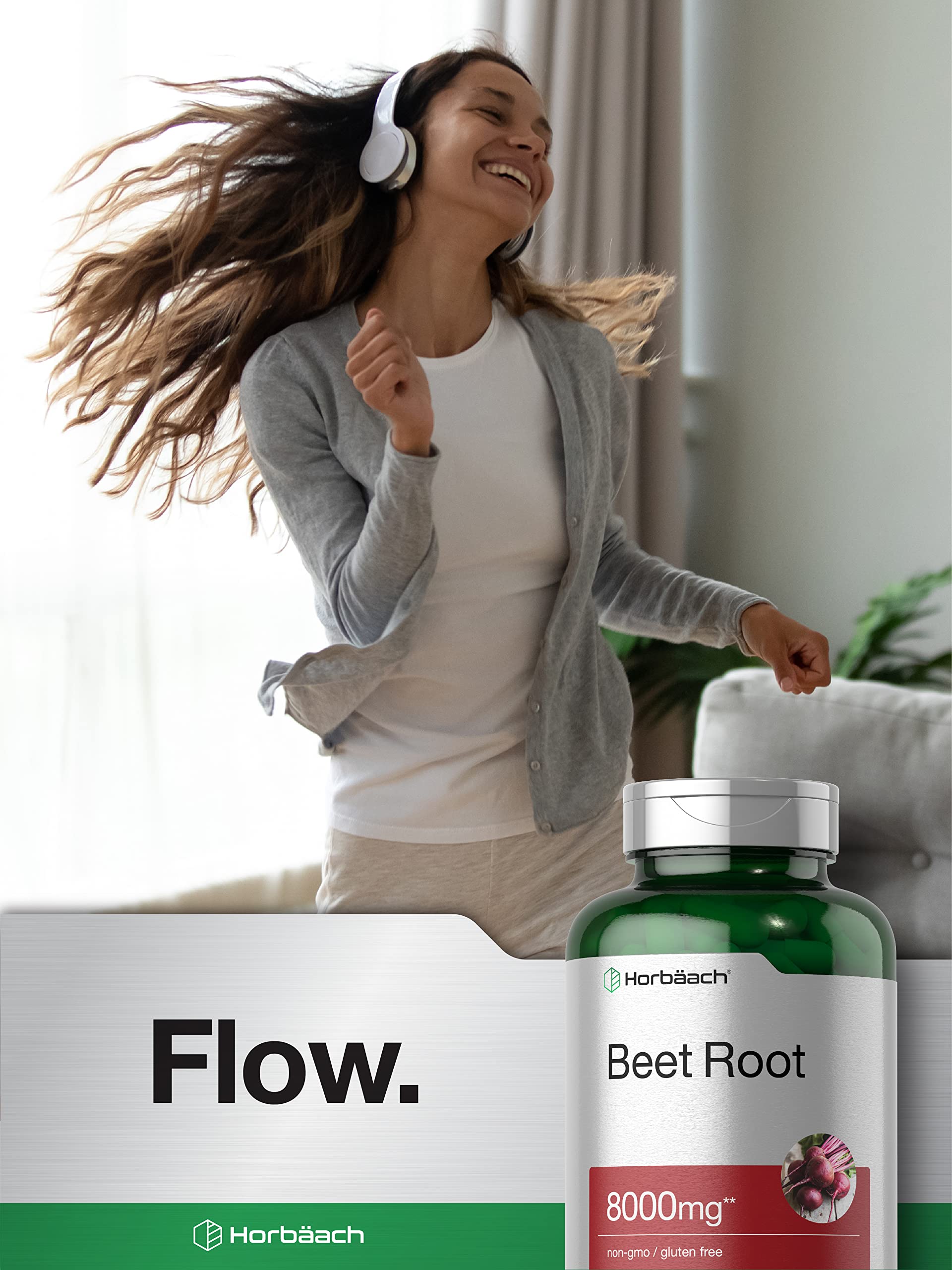 Beet Root health benefits chart highlight with Horbäach