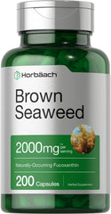 Front of Horbäach Brown Seaweed Extract Capsules bottle