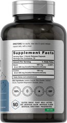Horbäach capsule closeup showing texture and easy‑to‑swallow size for convenience