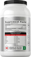 Unflavored collagen peptides powder 40 oz grass-fed Type I & III