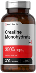 Horb e4ach Creatine Monohydrate Capsules bottle label