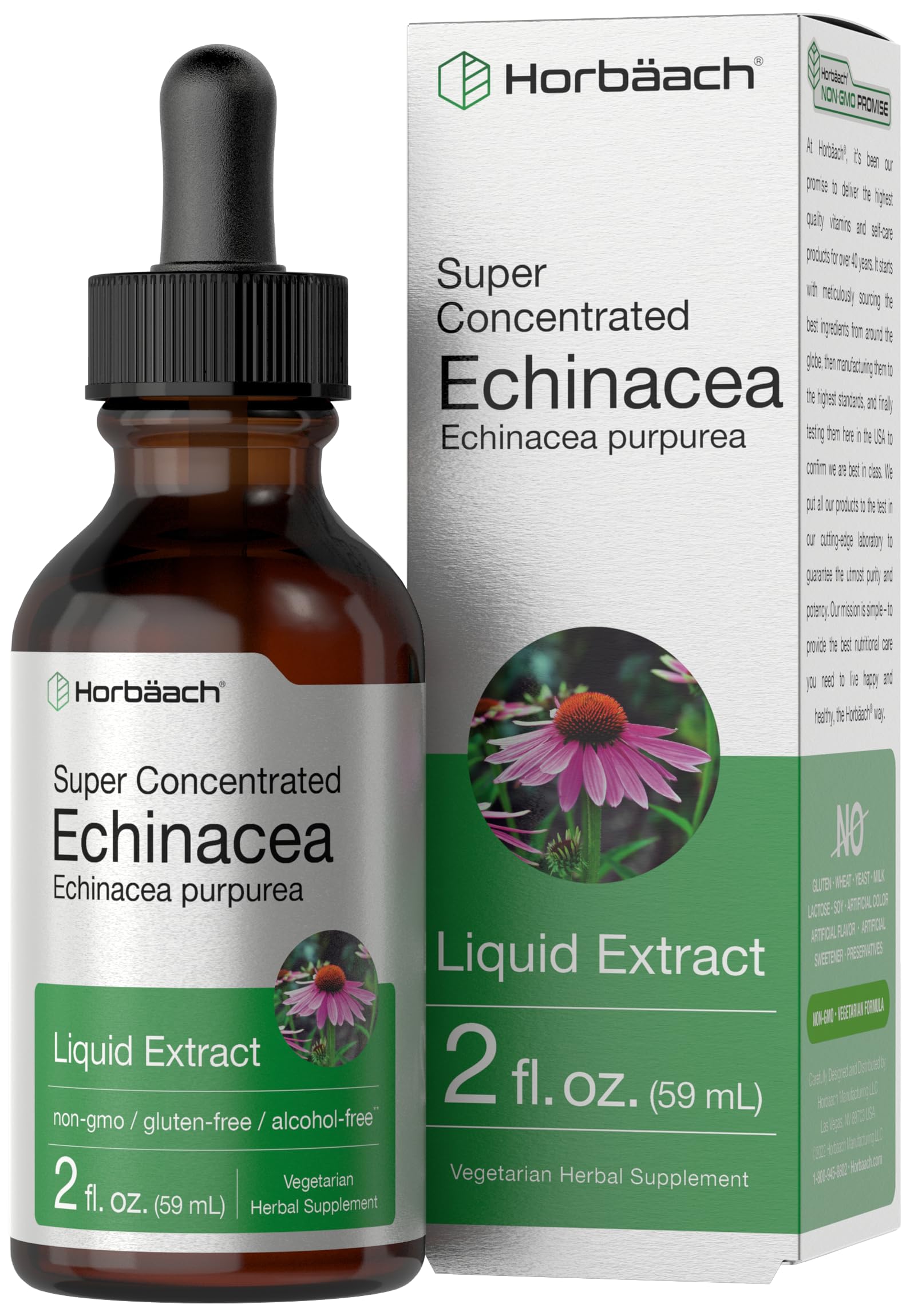 Horbaach Echinacea Drops 2 oz bottle