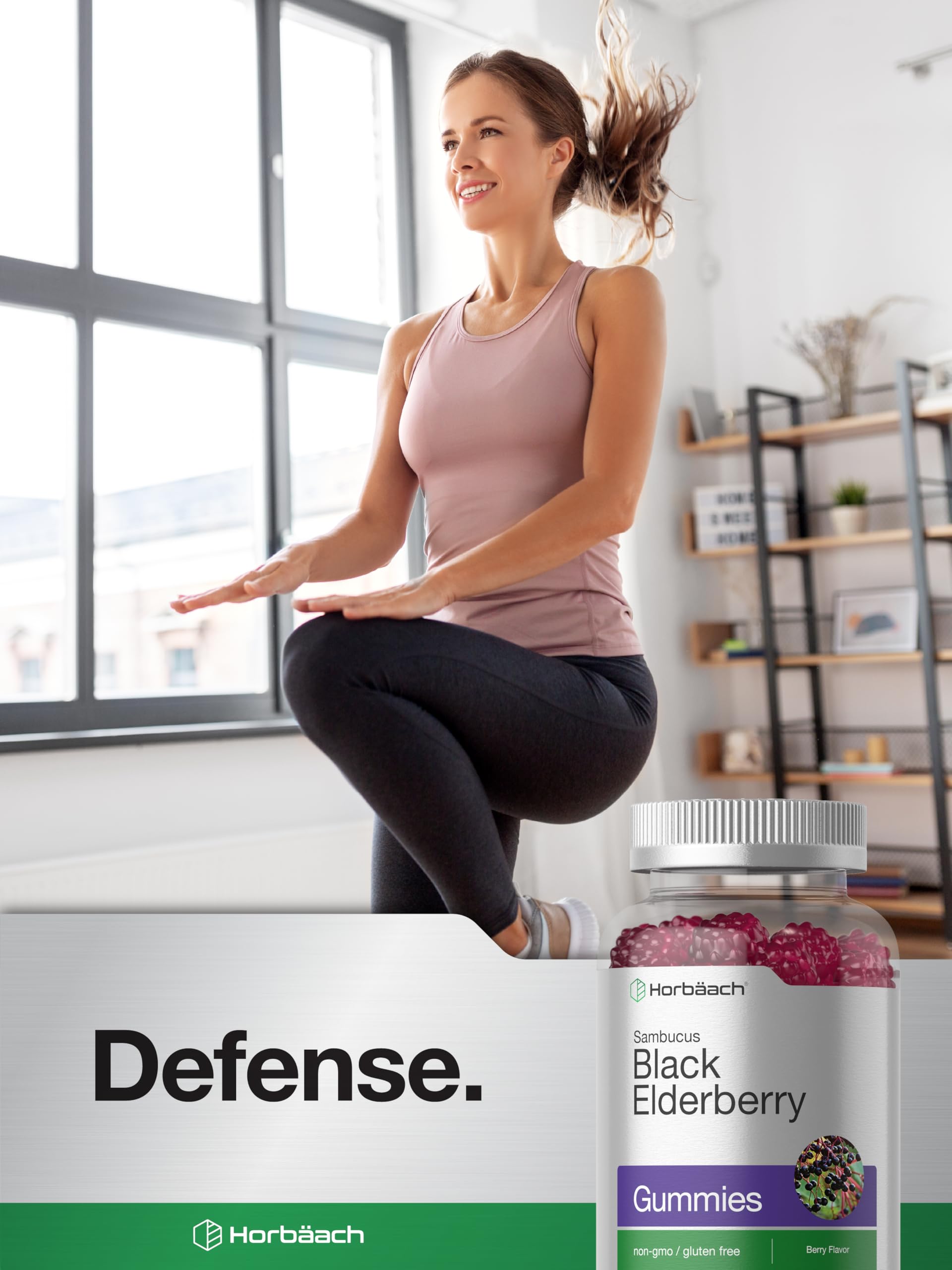 Product packaging with Horbaach label