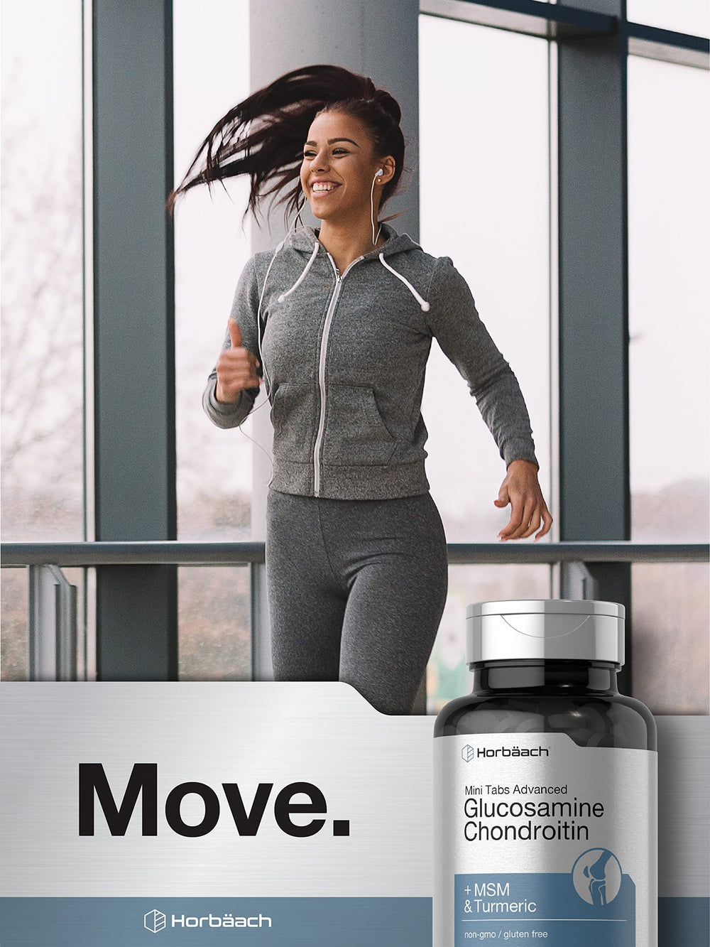 Bottle with Horbäach branding and seal