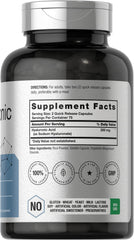 Horbaach Hyaluronic Acid bottle label close-up