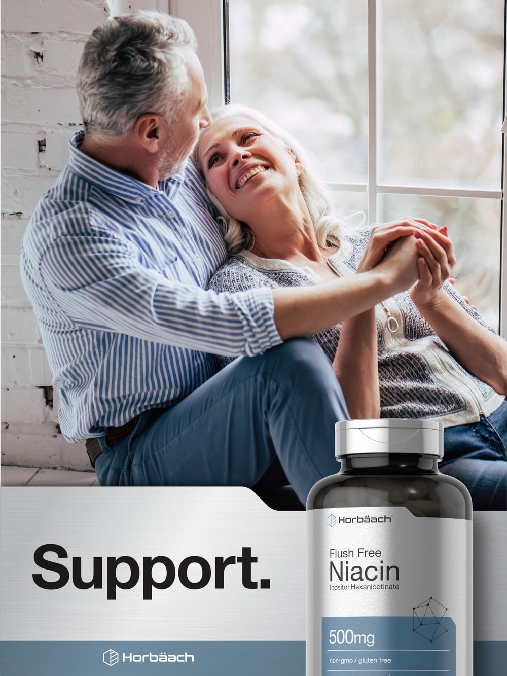 Horbäach capsules in a pillbox representing daily use and convenient supplementation