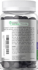 Back of packaging showing 175 mg Lion's Mane Mushroom Extract per serving