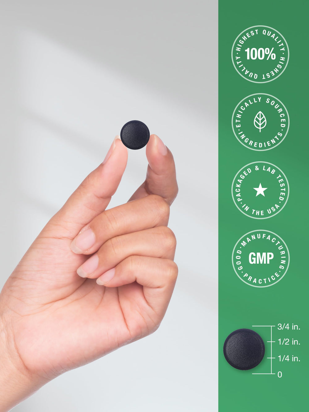 Lifestyle image of adults taking Horbaach Lion's Mane gummy supplement