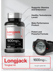 Dynamic formula: 1600 mg Longjack per serving capsule