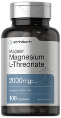 Bottle of Horbaach Magtein Magnesium L-Threonate with 100 capsules