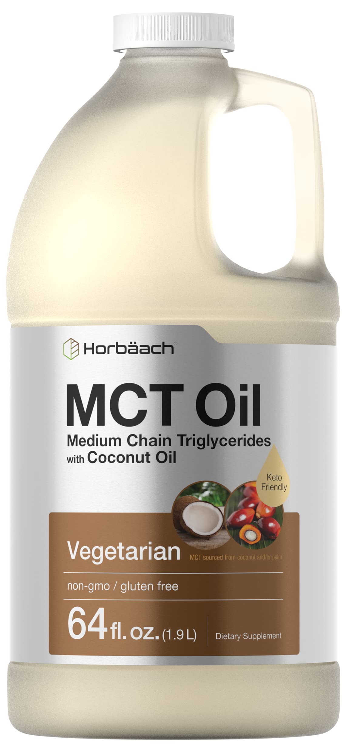 Horbäach MCT Oil 64 oz bottle