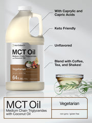 MCT oil being blended with coffee