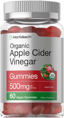 Horbaach Organic ACV Gummies bottle for a convenient daily routine.