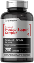 Bottle of Horbaach Prostate Supplement for Men - 200 capsules, front view