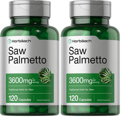 Horbäach Saw Palmetto Extract bottle Pack of 2