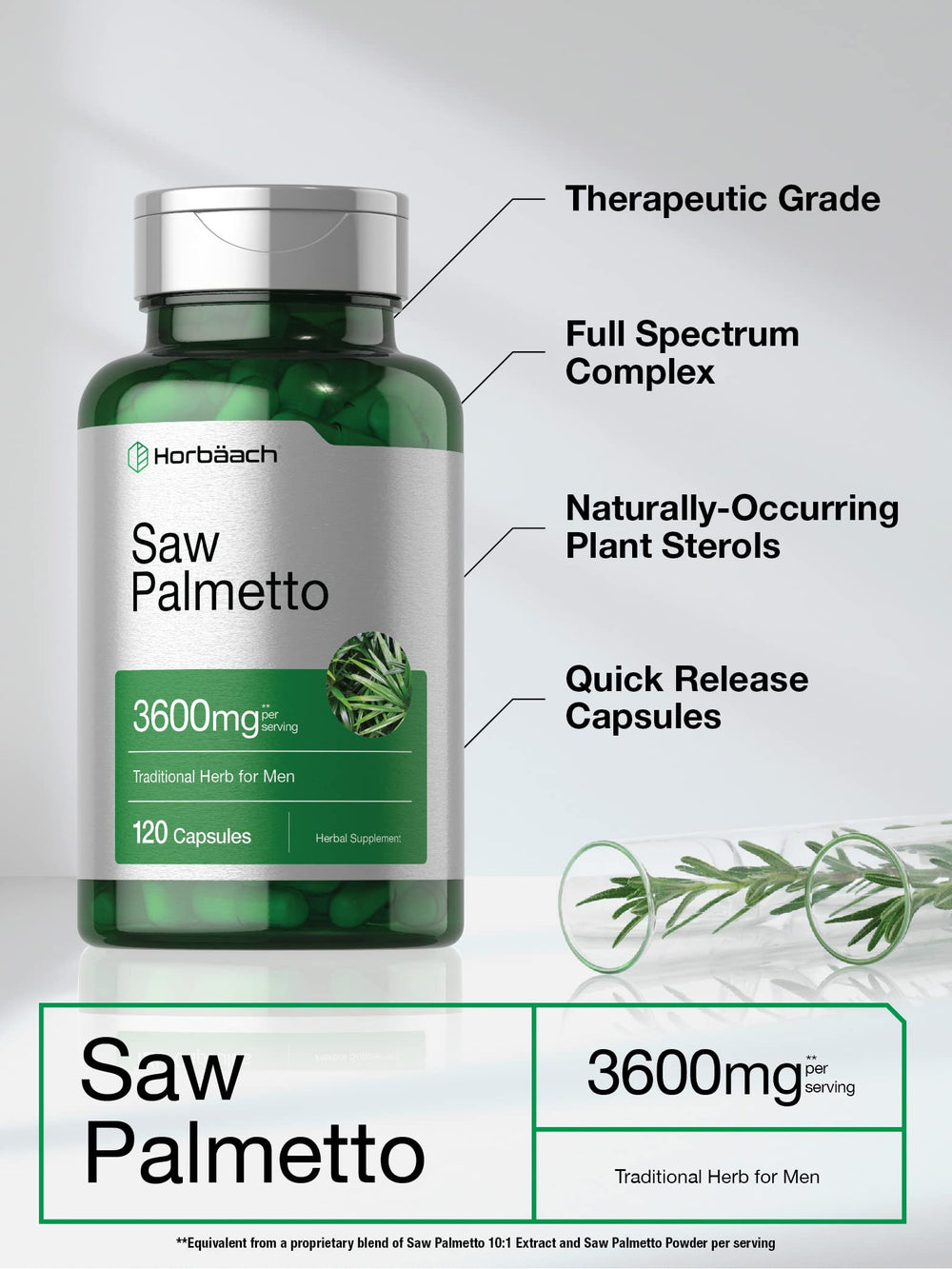 Saw Palmetto extract capsules product image