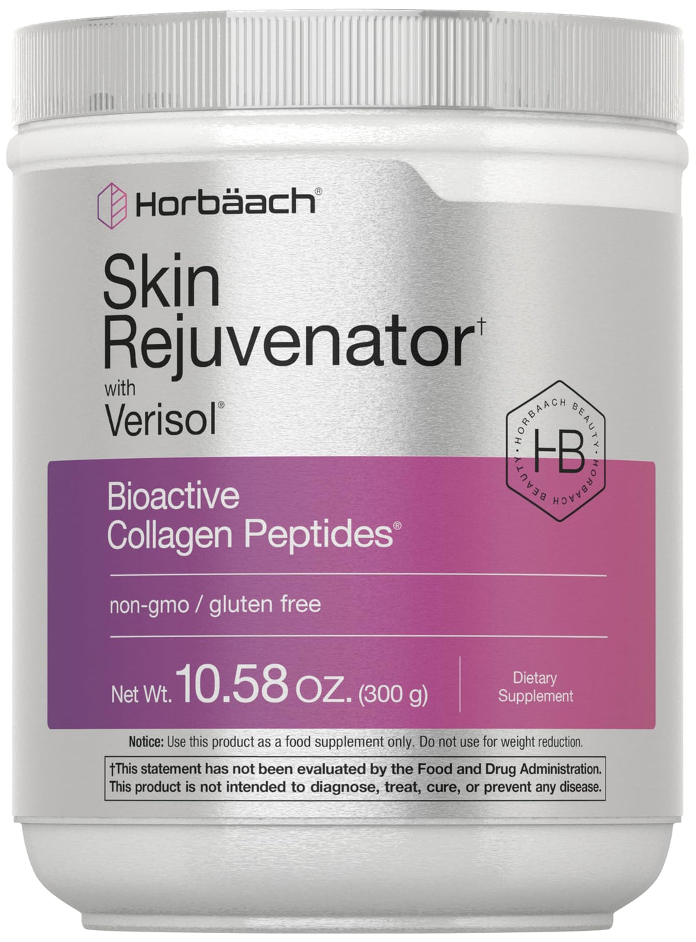 Horbäach Skin Rejuvenator bottle with Verisol label