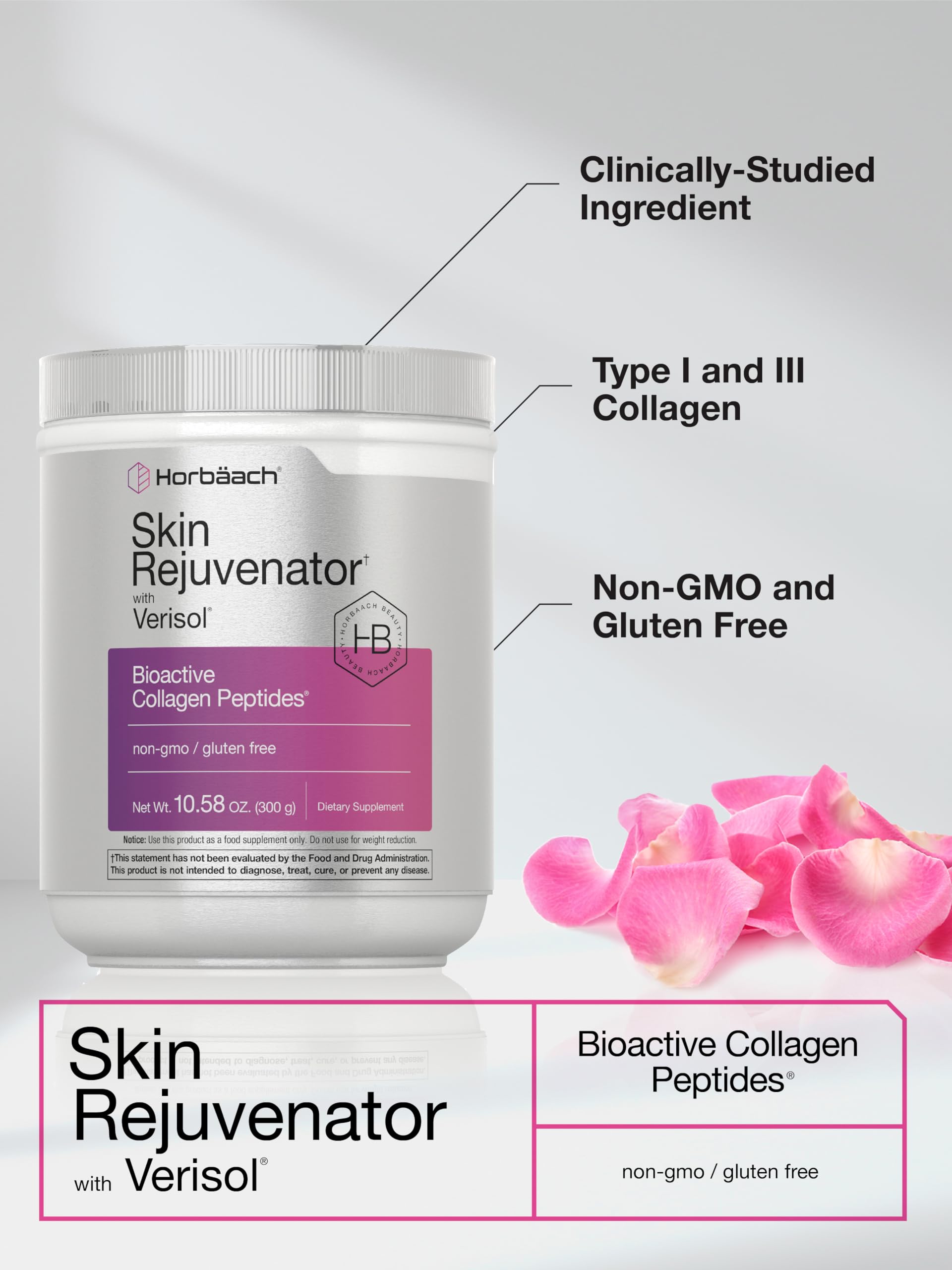 Non-GMO and Gluten Free icons on packaging