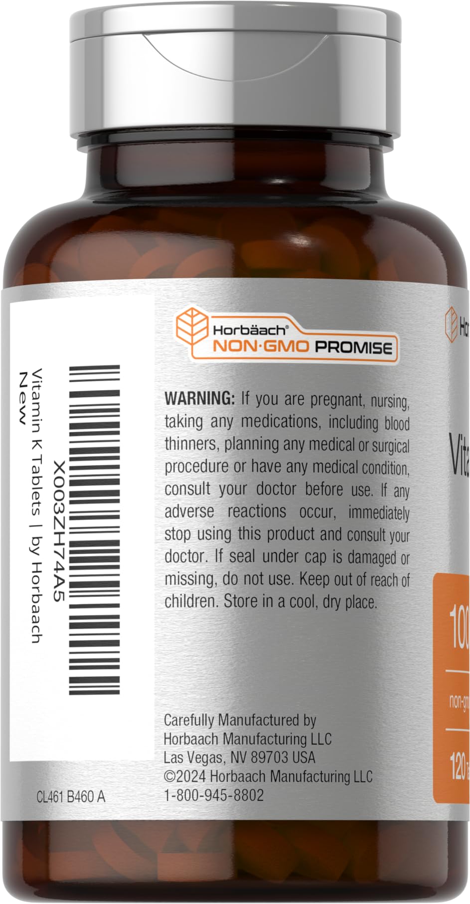 Daily-dose Horbaach Vitamin K tablets