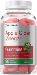 Bottle of Horbaach Vegan Apple Cider Vinegar Gummies — 90 count
