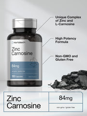 Illustration of zinc and L-carnosine complex