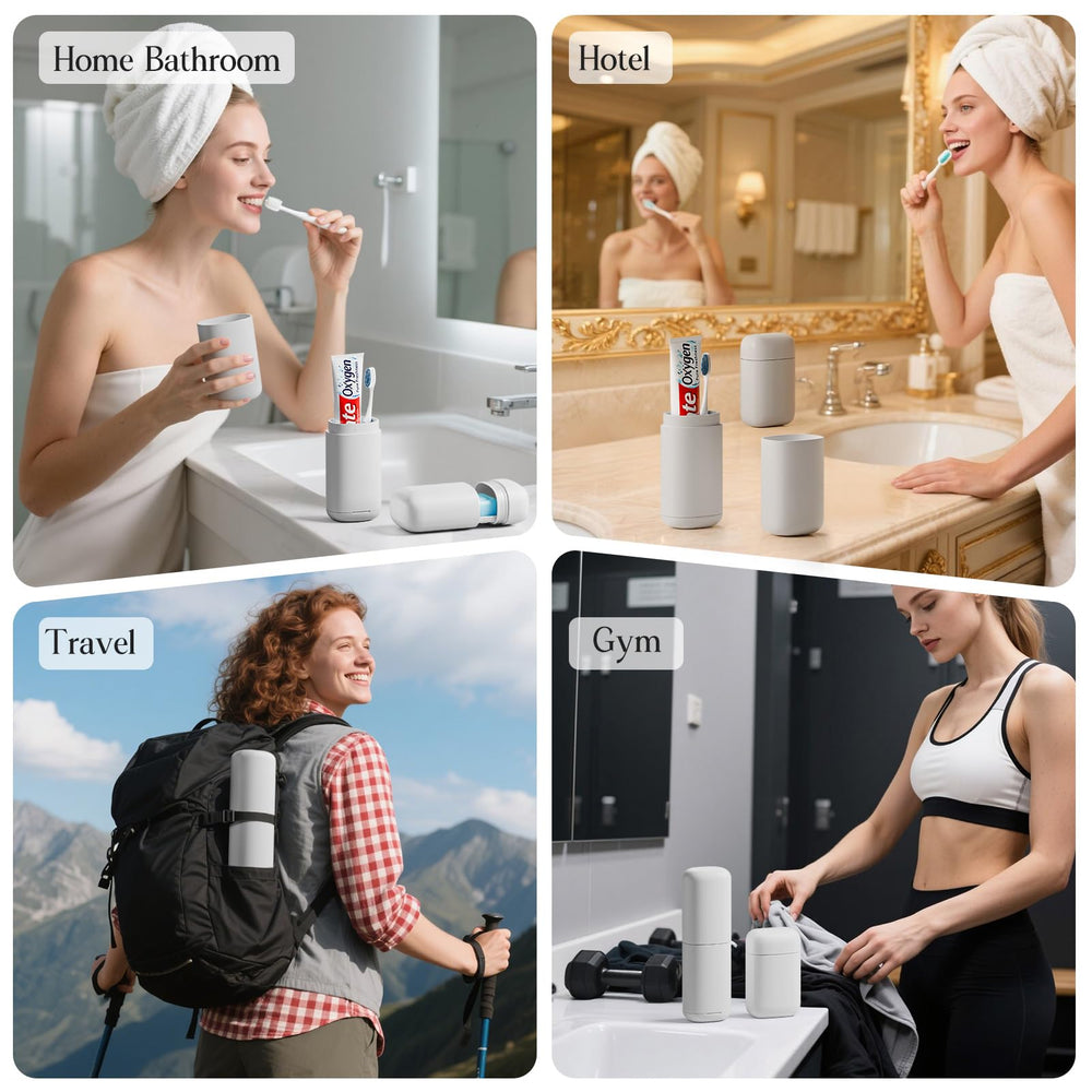 Premium thickened PP plastic construction for travel durability