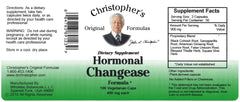 Close-up of Hormonal Changease herbal ingredients