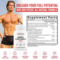 Capsules representing the 9 ingredients in the supplement