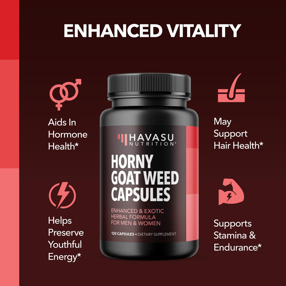 Epimedium sagittatum (Horny Goat Weed) with Icarrins