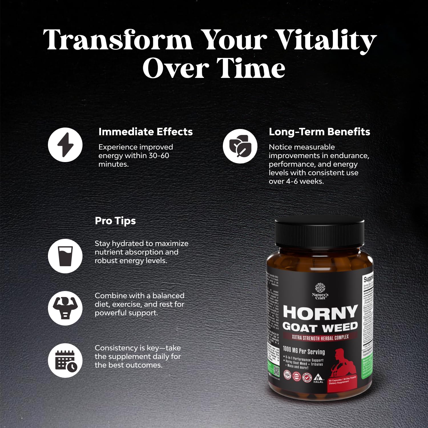 Panax Ginseng extract component for Horny Goat Weed for Men