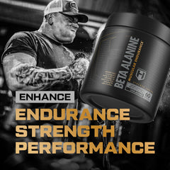 HOSSTILE Beta-Alanine powder scoop enables precise, repeatable pre-workout dosing