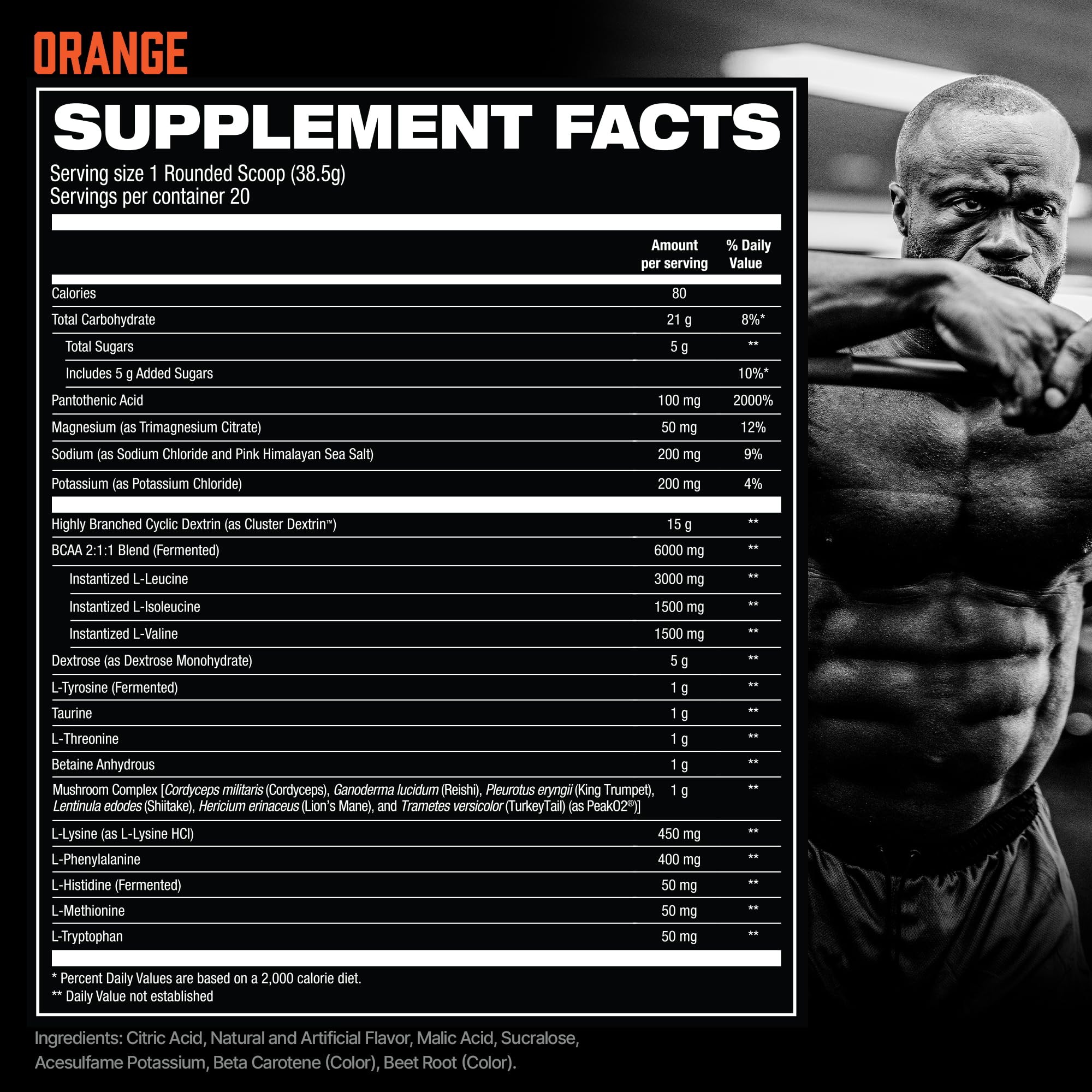 HOSSTILE intria3 athlete-workout scene emphasizes sustained energy and faster recovery.