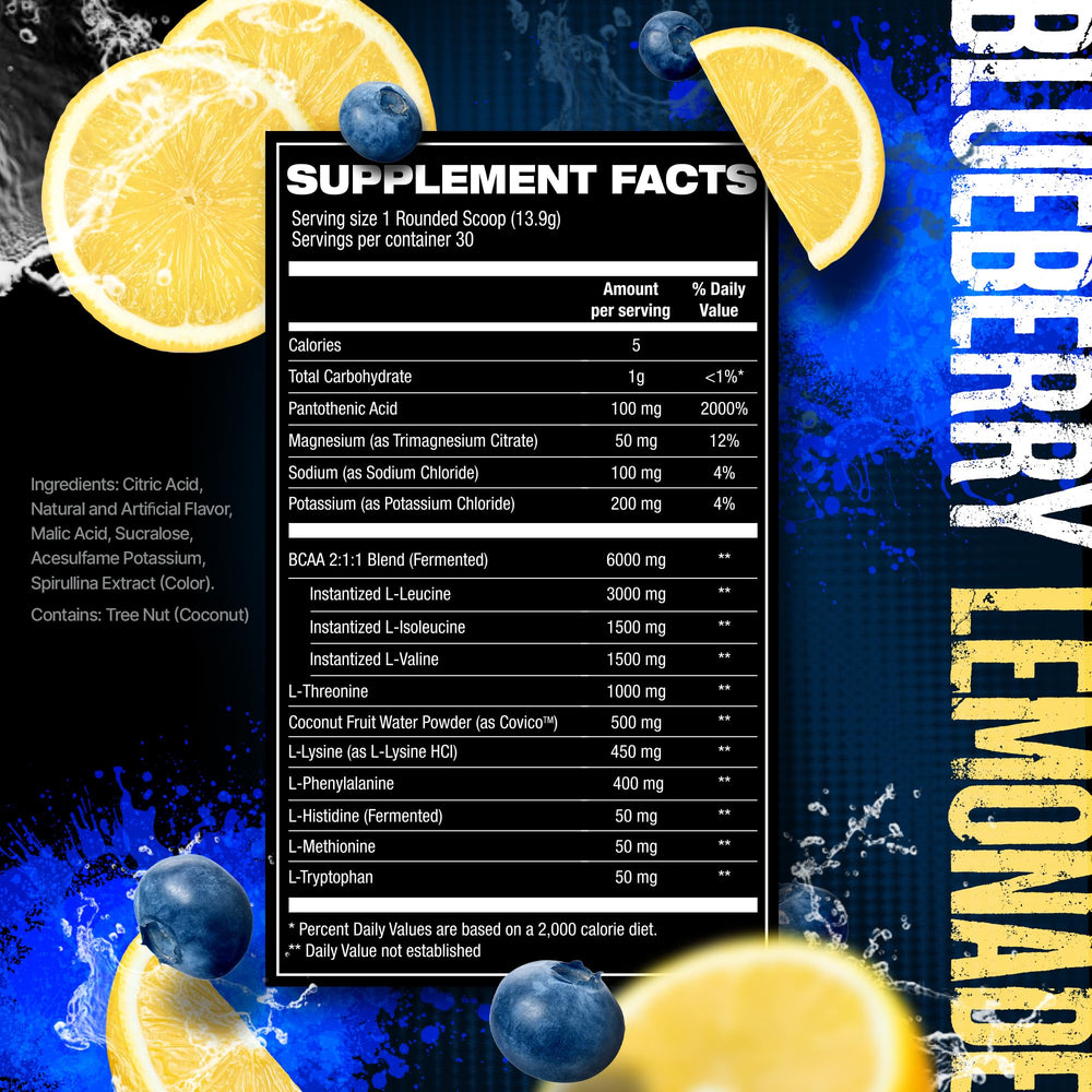 Hydrating glass with SILO[9 Blueberry Lemonade drink