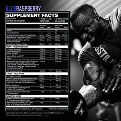 Hosstility V2 ingredient graphic highlights NO boosters and brain optimizers for performance.