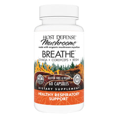 Host Defense Breathe Capsules bottle front view