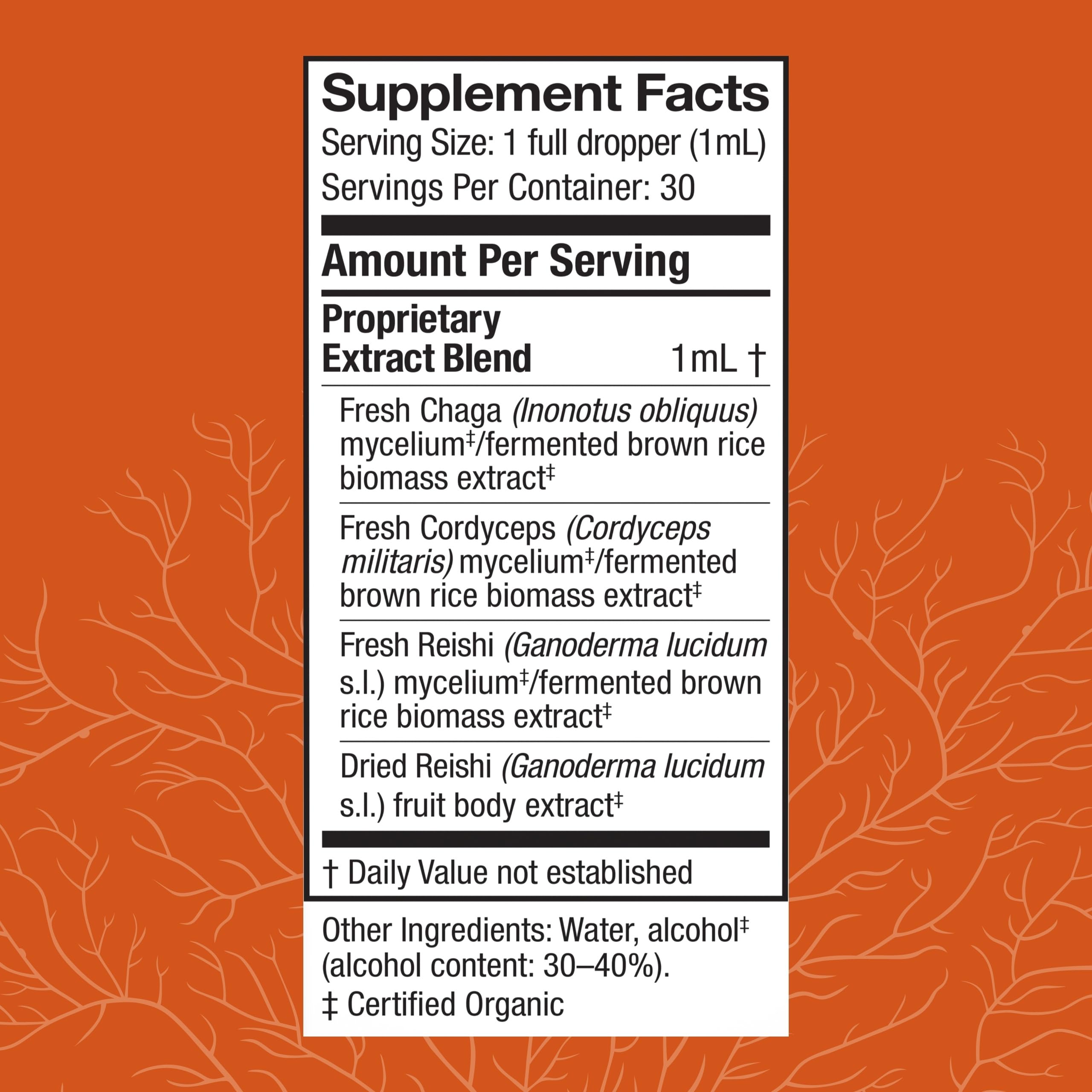 Close-up of Breathe Extract bottle label