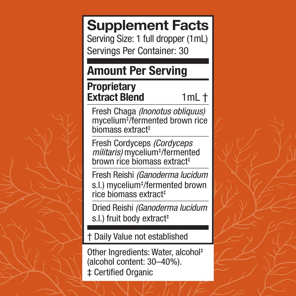 Close-up of Breathe Extract bottle label