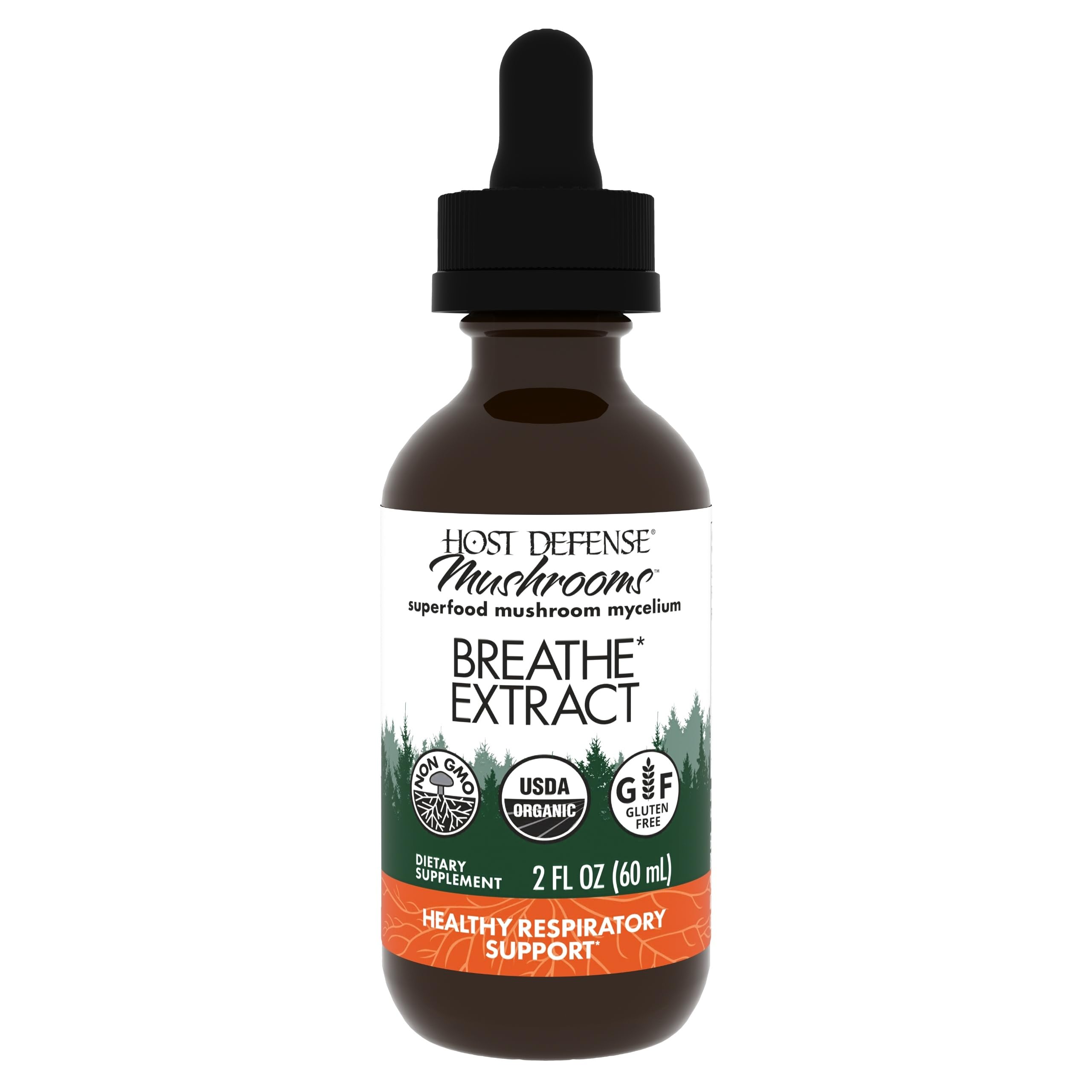 Host Defense Breathe Extract hero image with bottle